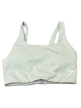 Gymshark Womens XS Mint Green Sports Bra Polyester Blend moisture wicking